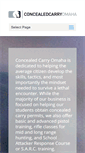 Mobile Screenshot of concealedcarryomaha.com